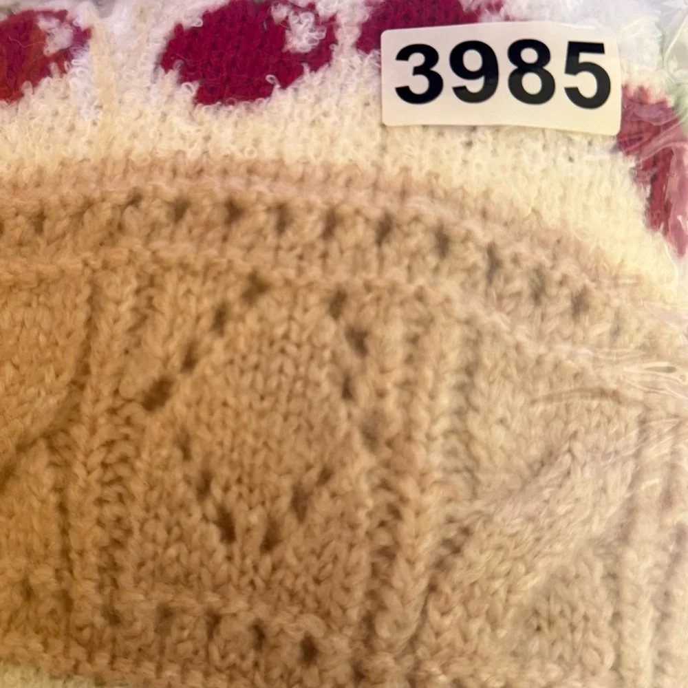 Urban Outfitters Kimchi Blue Cherry Print Knit Cardigan - Picture 7 of 7